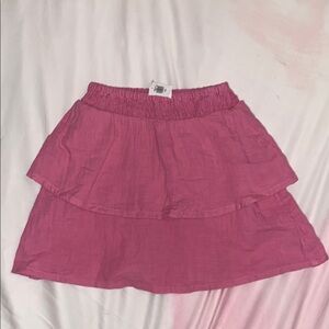 Old Navy Pink Skirt Girls Size 8 Medium NEW